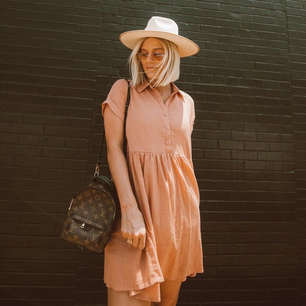 Listicle Coral Dress